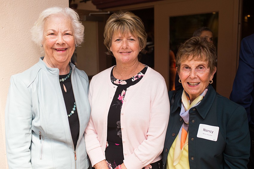 Isabel Norton, Honoree Sarabeth Kalajian and Nancy Roucher
