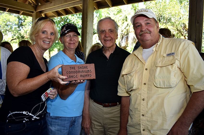 Sue DiNatale, Joan Sandlin, Michael Atassi and Ken Sandlin of The Shore Condominiums