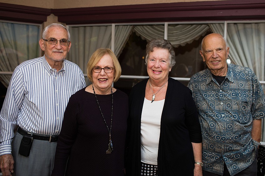 Steve and Rhonda Konigsberg with Peg and Herb Walker