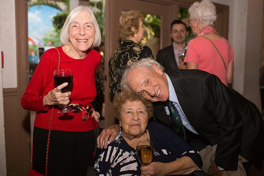 Roberta Somach with Helga and Jerry Bilik