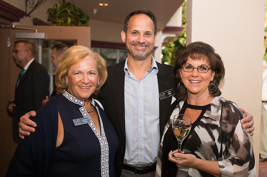 Jocelyn Udell, John Miller and Betsy Hudson Traba
