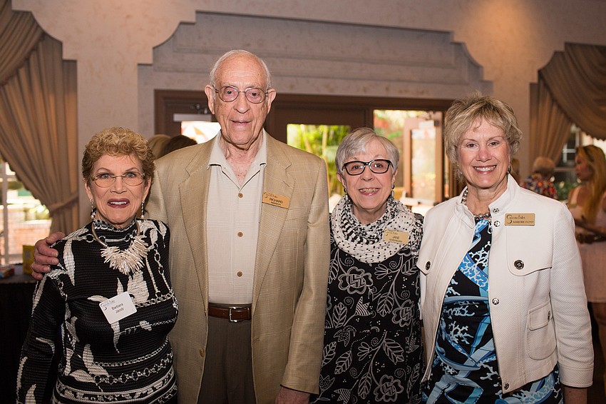 Barbara Jacob, Richard March, Jane Sheridan and Marjorie Floyd
