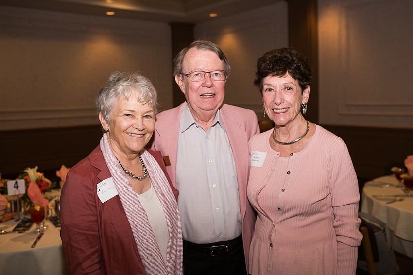 Ann and Pat Kenny with Barbara Epperson