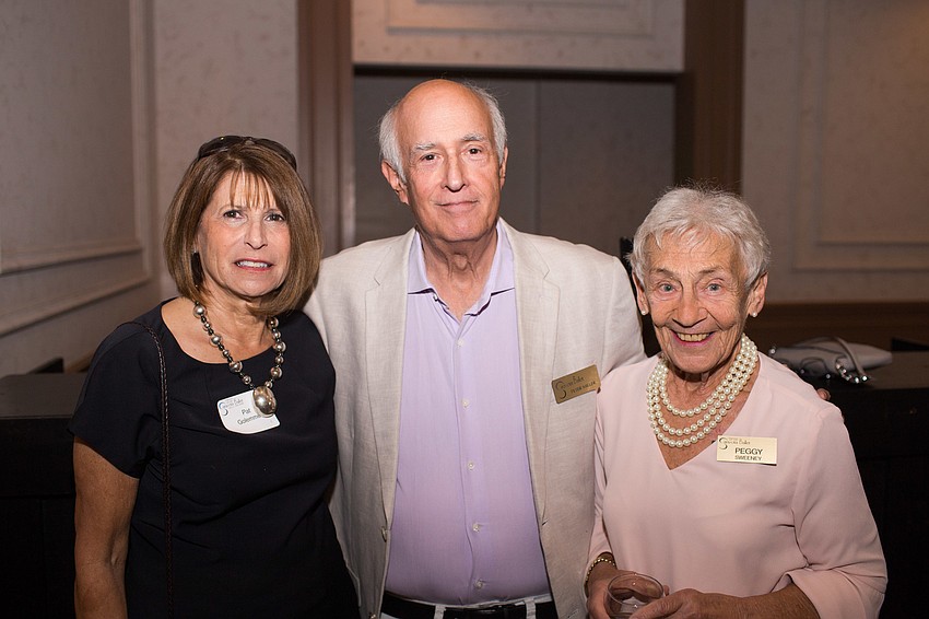 Pat Golemme, Peter Miller and Peggy Sweeney