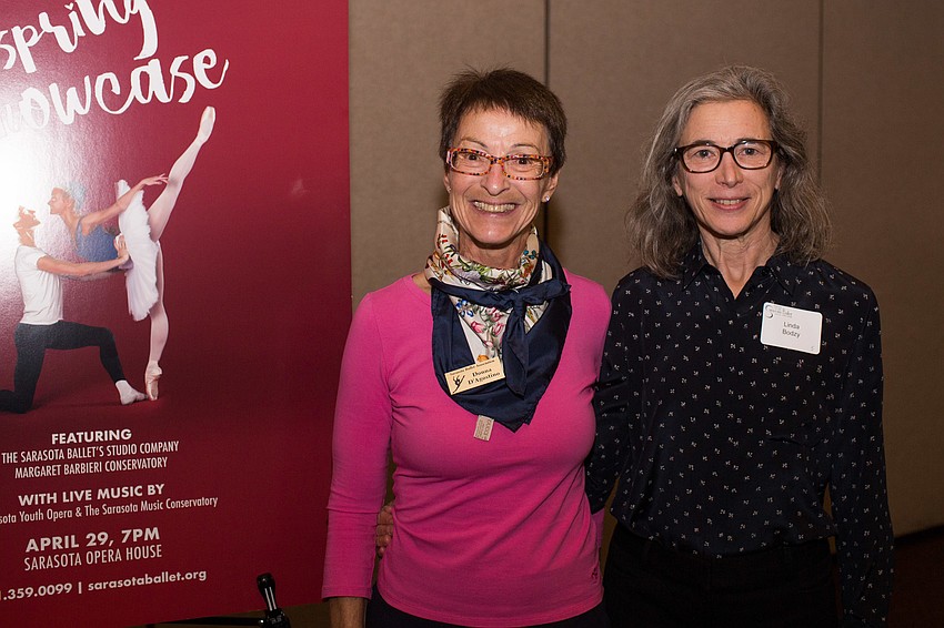 Donna D'Agostino and Linda Bodzy