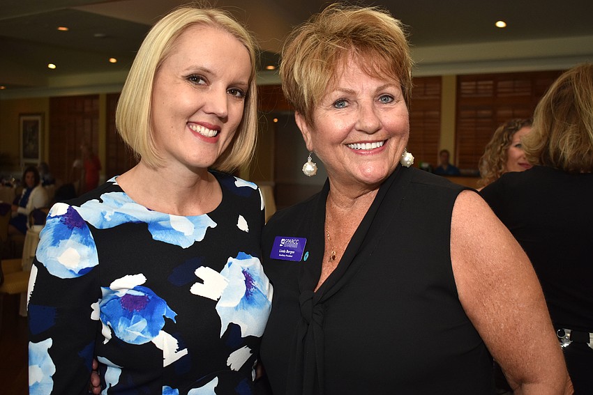 SPARCC President and CEO Jessica Hays and Auxiliary President Linda Bergen