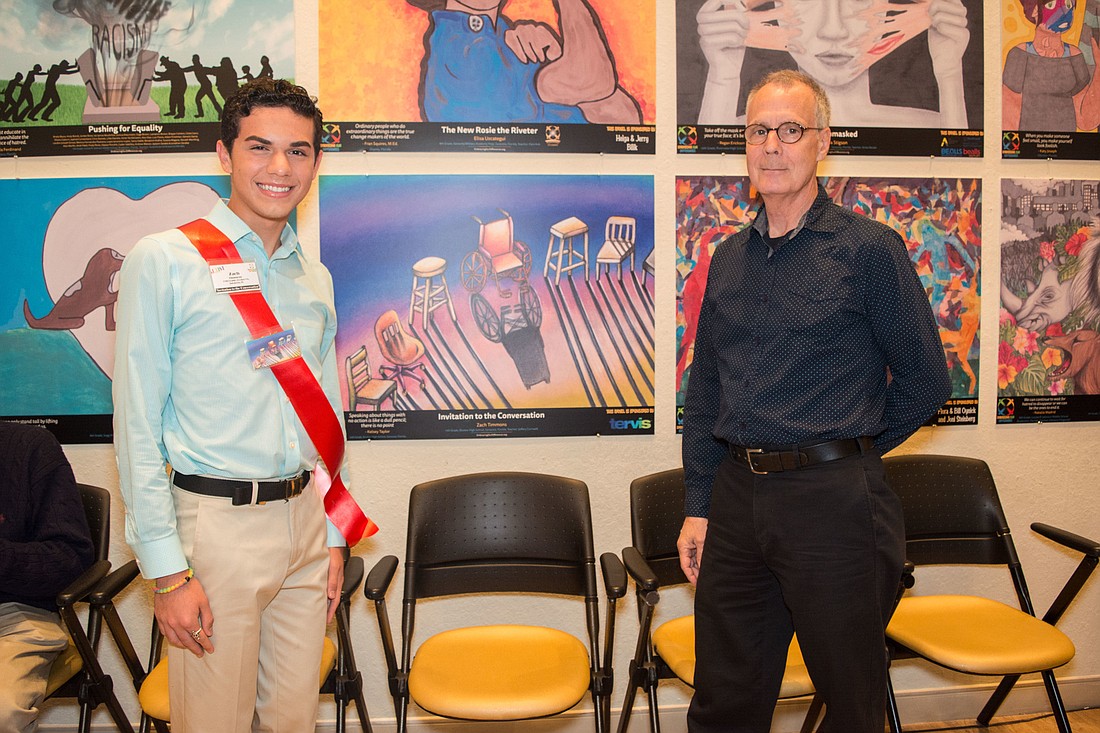 Your Observer Photo Booker High School student Zach Timmons with