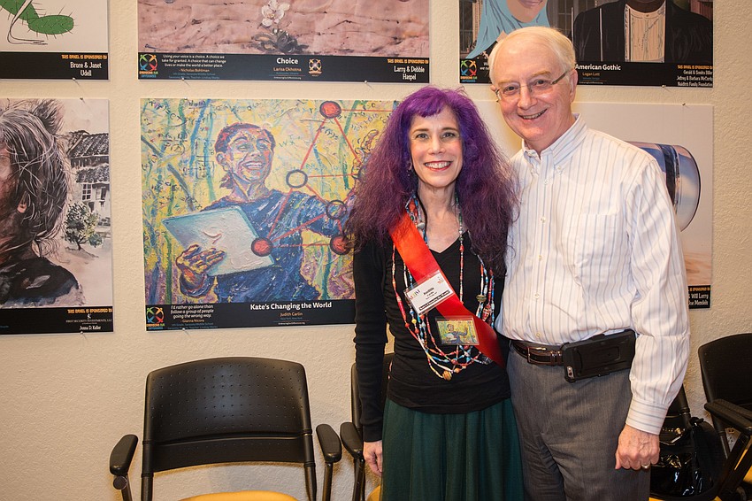 Judith Carlin and Roy Lawrance