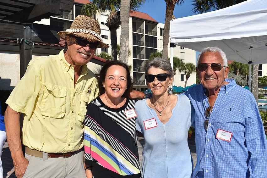 Jerry and Arlene Schwartz and Sonja and John Ellis