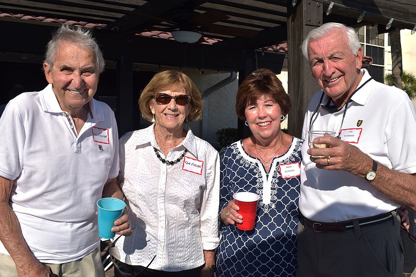 Bill and Edna Fussner and Irene and Joe Klemens