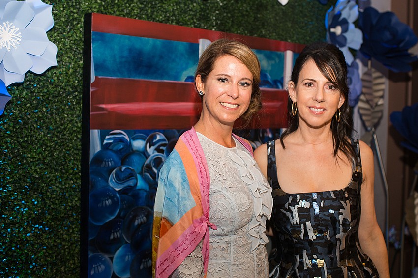 Co-Chairwomen Tina Granthon and Clara Renardus de Villanueva