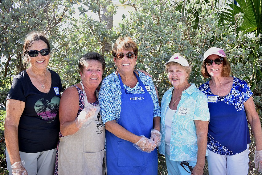 Kathy Sever, Deborah O’Connor, Beth Waldman, Barb Stamp and Barb Bellamente