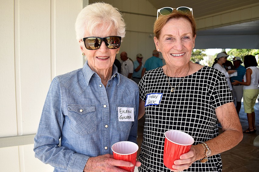 Eileen Gildea and Mary Bock