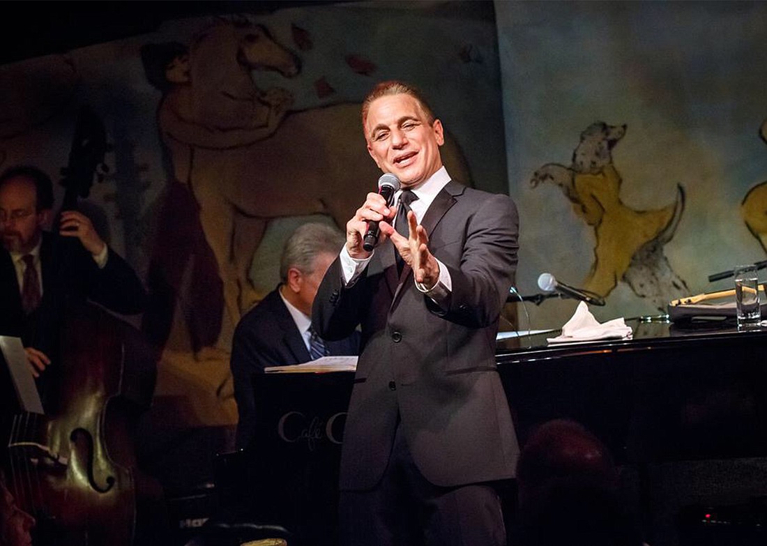 Tony Danza will perform with his four-piece band May 4 at the Sarasota Opera House. Courtesy photo
