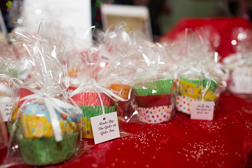The girls made Mexican wedding cakes to sell.