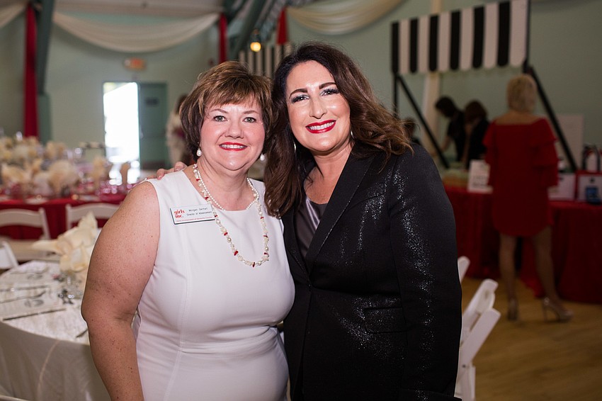 Morgan Gerhart with Terri Najmolhoda