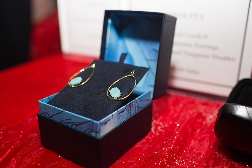 Saks Fifth Avenue donated items for a chance raffle.