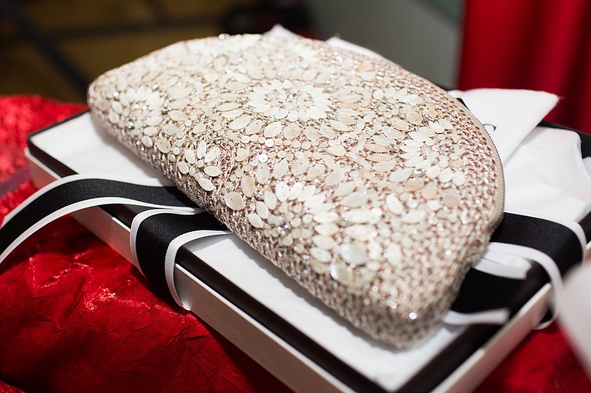 This Eric Javitz clutch was one of the chance raffle items.