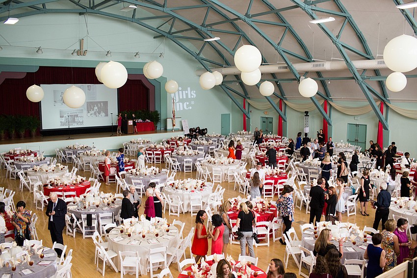 The luncheon was hosted at the Sarasota Memorial Auditorium.