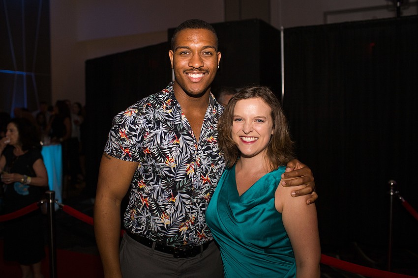 Nygel Robinson and Lydia Baxter