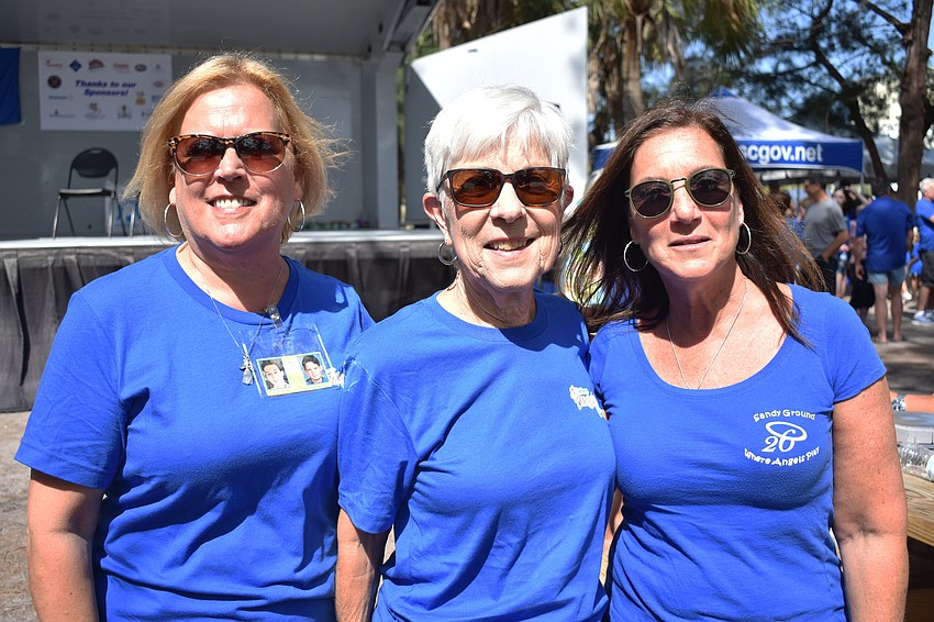 Annie McCaffery, Barbara Coleman and Elaina Valentine