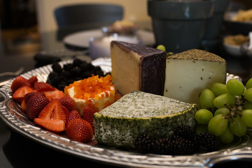 Guests enjoyed light bites to start the evening.