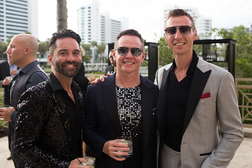 Dylonn Cole with Bart and Joe Price