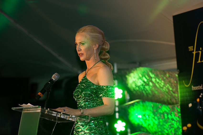 Chairwoman Ariane Dart thanks the sponsors.