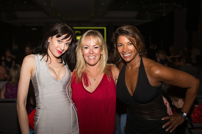 Laura Stuart Wood, Susan Malloy Jones and Clara Ramos