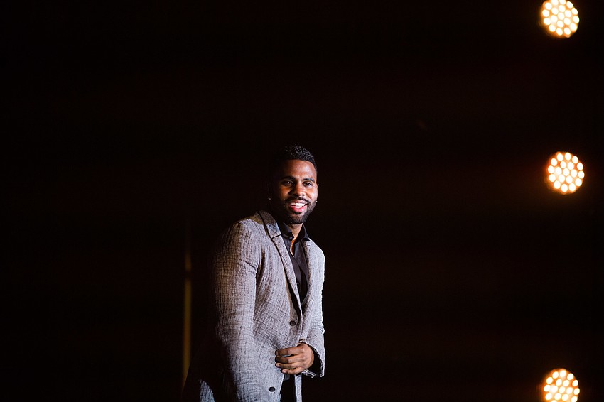 Jason Derulo entertained guests with both his music and his dance moves.