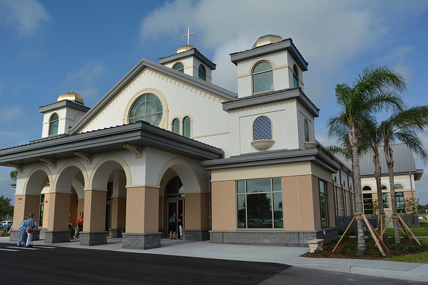 The new Our Lady of the Angels church seats 1,074 people in the main sanctuary.