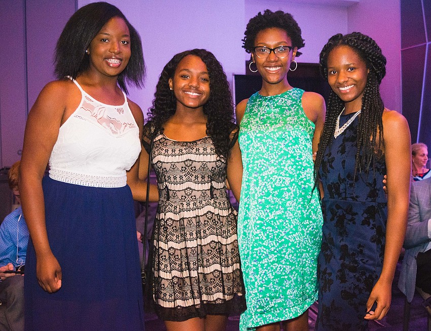 Erika Brown, Ausiana Laguerre, Jada Robinson and Alexis Miller