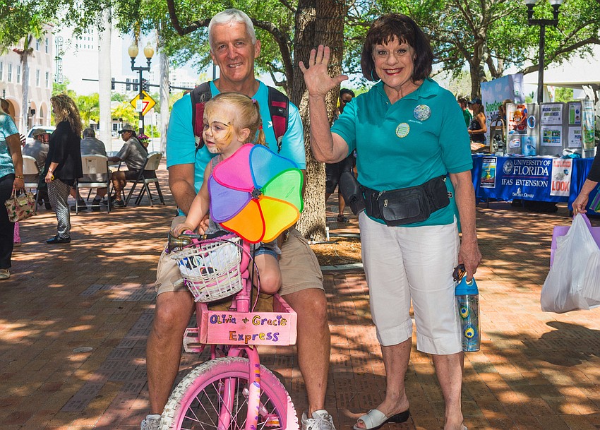 Charlie Hull, Olivia Dendy and Bonita Chambers