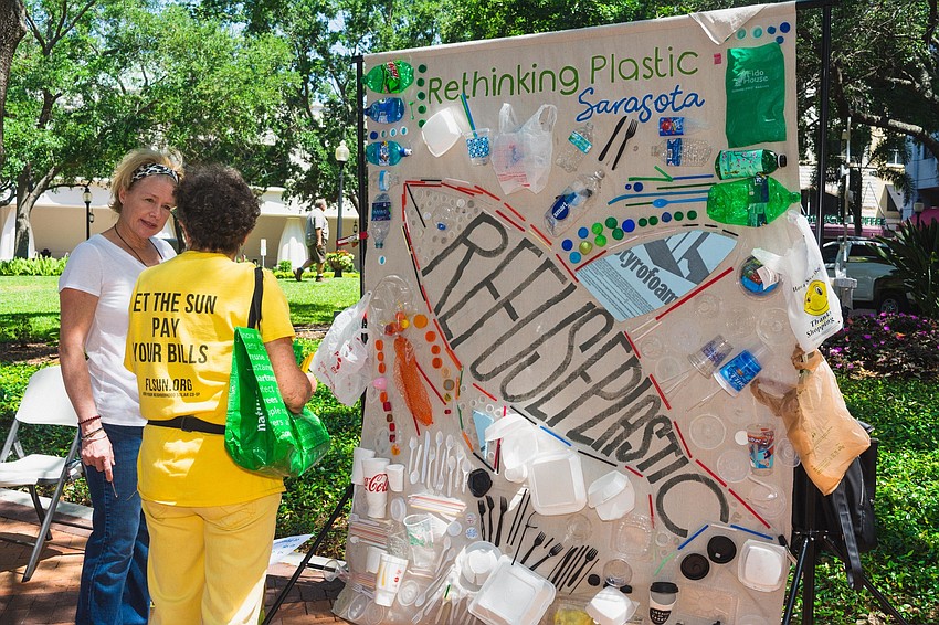 Cat Dillard talks with Erika Brigham about plastics use.