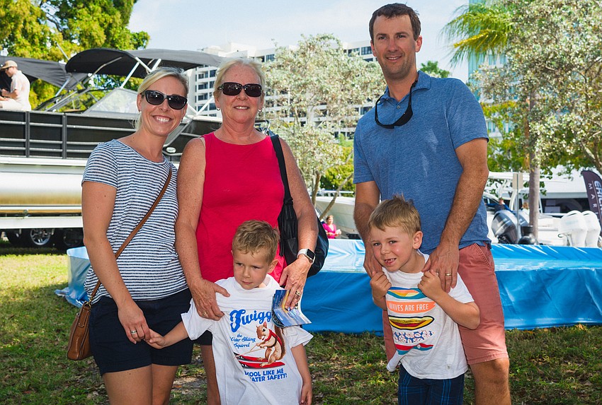 Amie Zukowski, Cheryl Greenwood, Kyle Zukowski, Darren Zukowski and Jeremy Zukowski