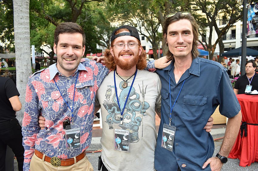 Albert Betit, Justin Hagerty and Tyler Jones