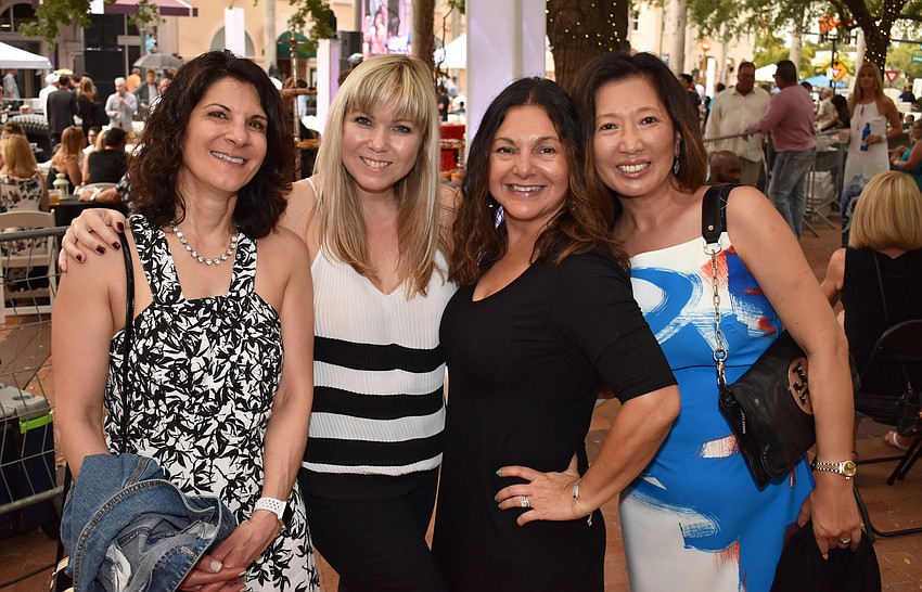 Rita O’Neil, Sandra Reid, Caroline Oravec and Jessica Kornacki