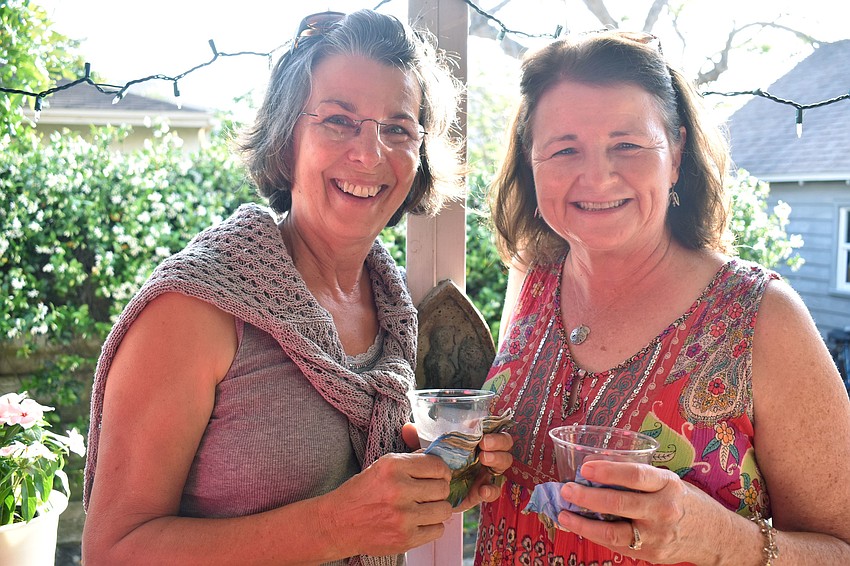 Peggy Watkins and Lynne Hayden