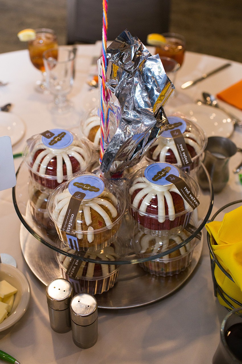 Each guest took home a Nothing Bundt Cakes dessert at the end of the luncheon.