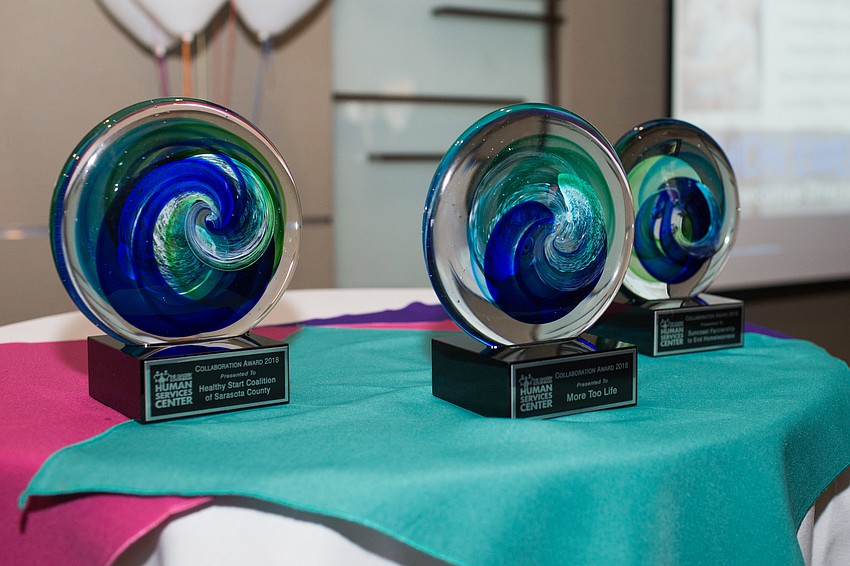 Healthy Start Coalition of Sarasota County, More Too Life and Suncoast Partnership to End Homelessness were given awards.