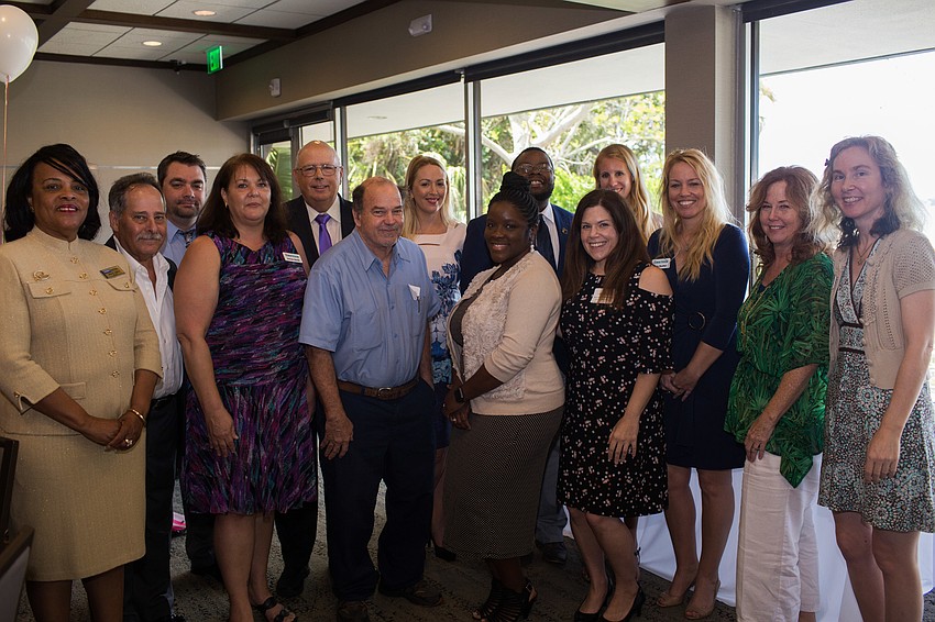 Honoree organization Suncoast Partnership to End Homelessness representatives