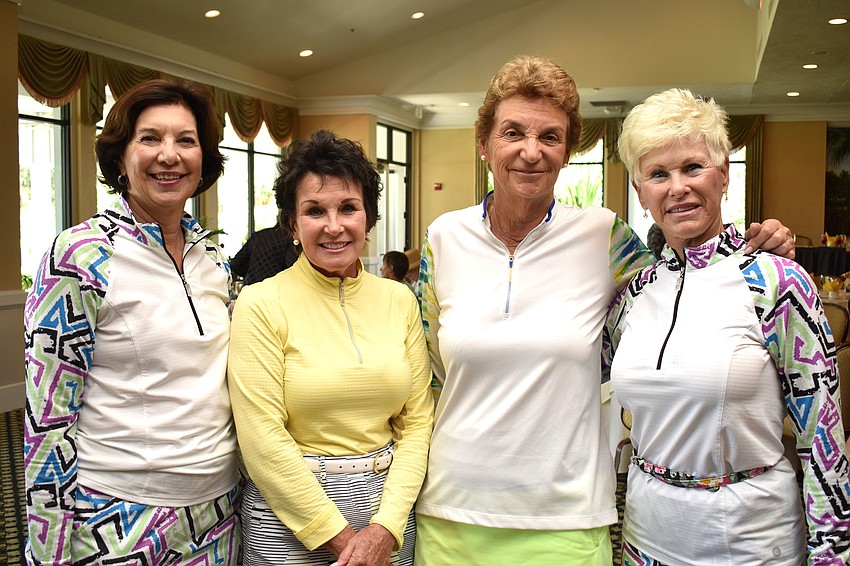 Donna Pettinato, Sandy Finnegan, Bobbi Goldwater and Linda Webber
