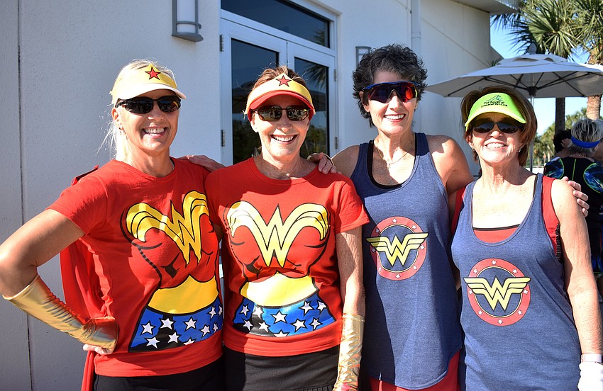 Karen Nejdawi, Michael Tendall, Faye Blakely and Cathy Tomass