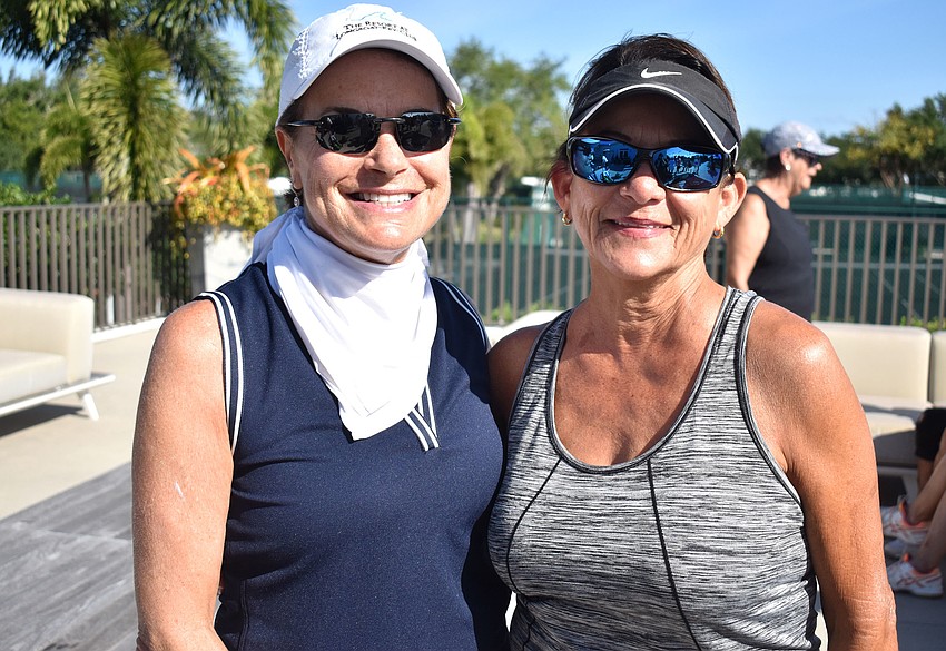 Linda Goldsmith and Katharine Girle