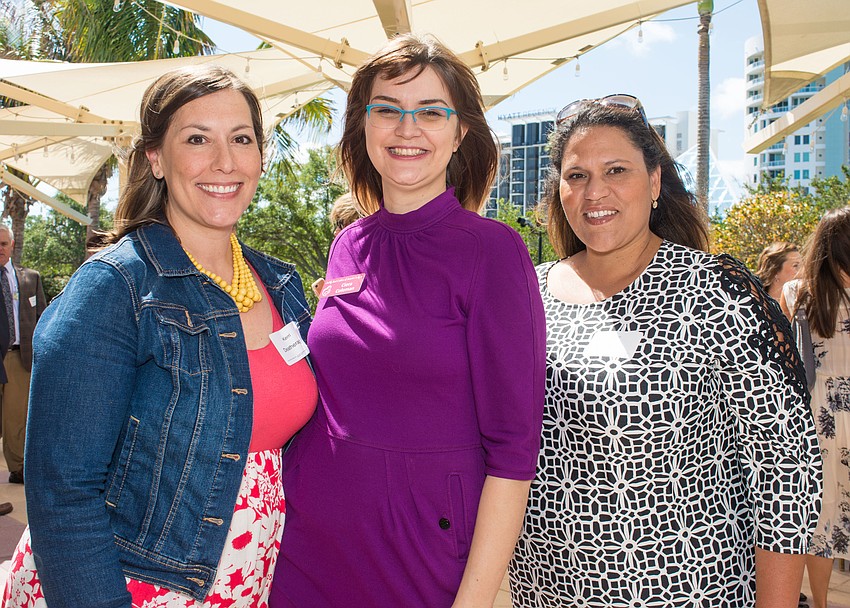 Kerri Deatherage, Ciera Coleman and and Amy Fulton
