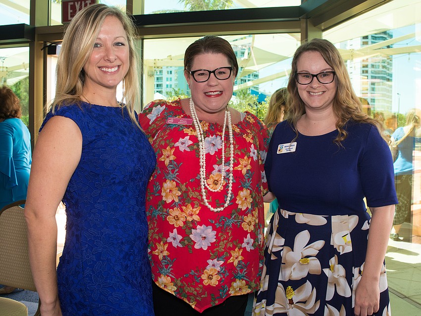 Samantha Kinley, Shon Ewens and Megan Wenger