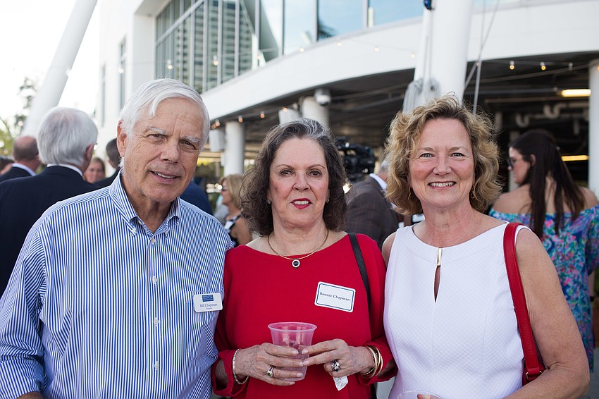 Bill and Bonnie Chapman with Deb Coleman