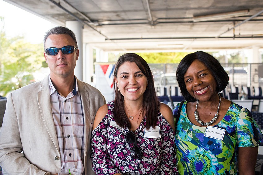 Scott Currens, Heather Compton and Patty Rice-Spivey