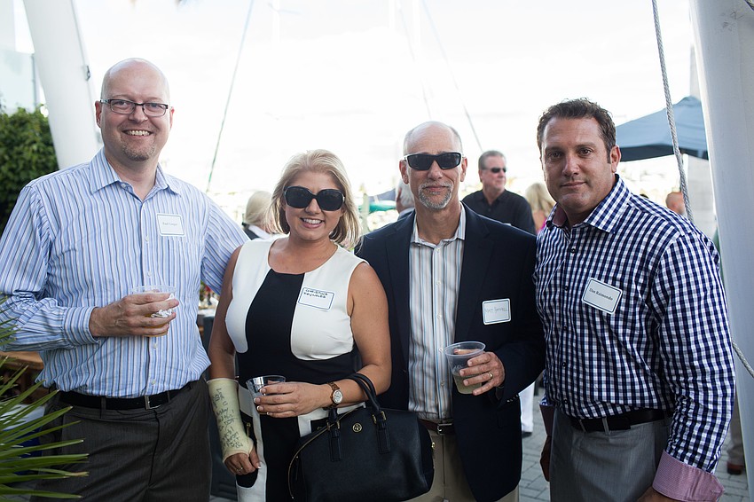 Paul Cooper, Christina Reynolds, Matt Harrell and Dan Raimundo