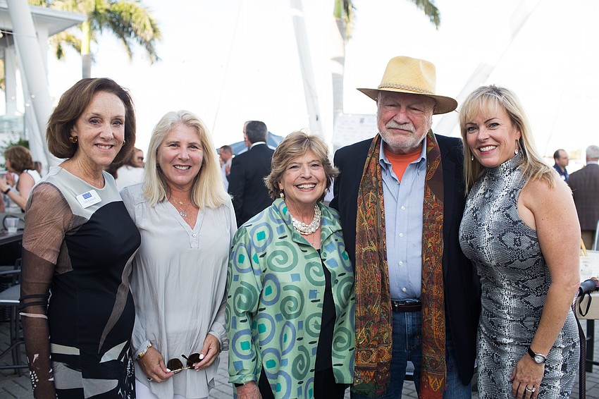 Deb Kabinoff, Joan Galvin, Bev and Bob Bartner and Susan Malloy Jones